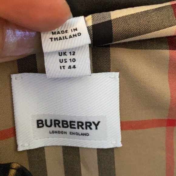 NWT ~ BURBERRY LEOPARD PRINT HOODED RAINCOAT sz 10 - Picture 13 of 15